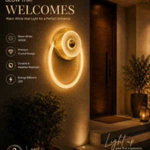Decorative Rope Ring LED Wall Light 3c