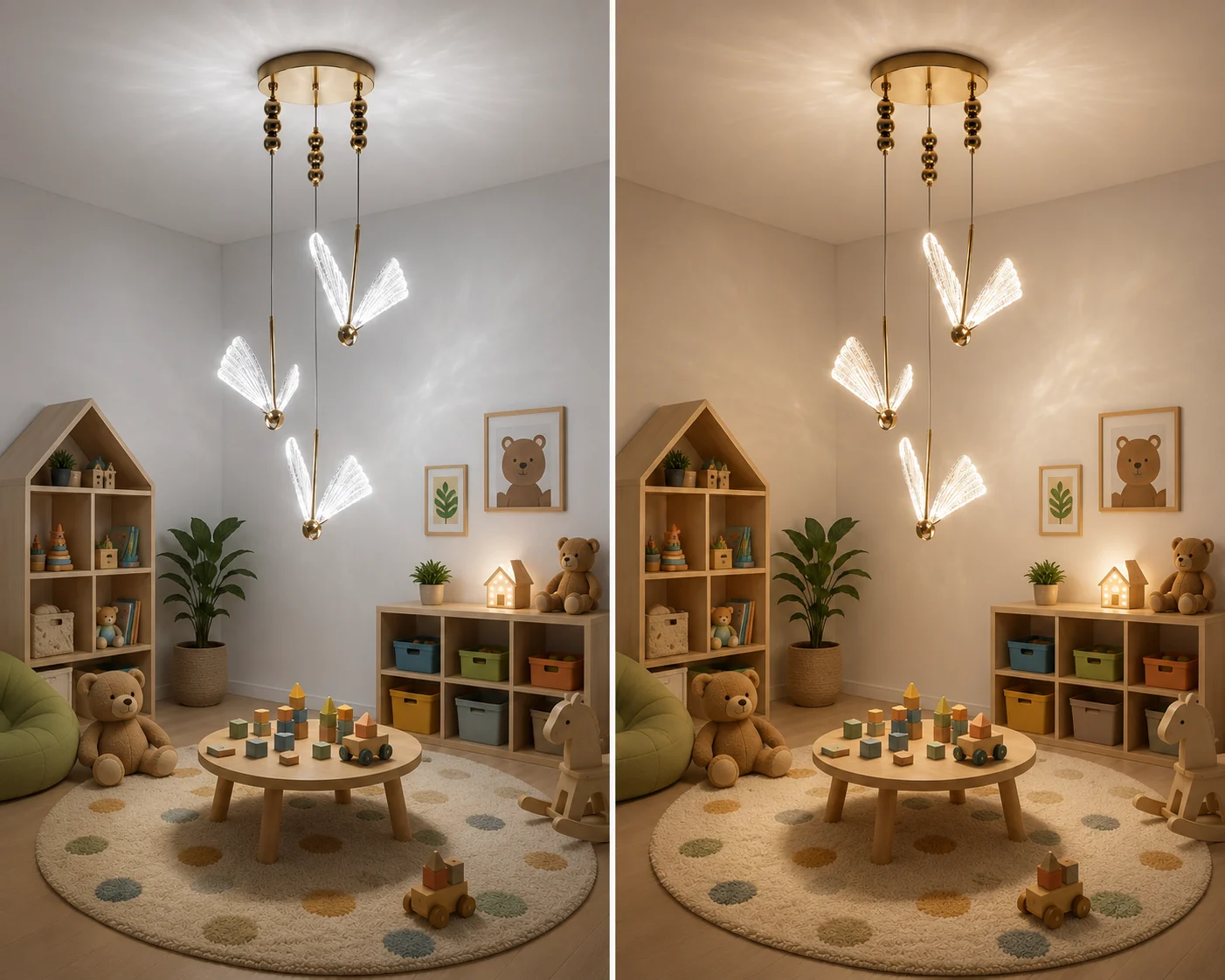 Luminous Butterfly pendant light 3c - Image 3