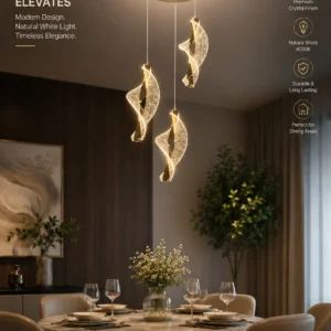 Crystal Spiral Hanging Light 3c