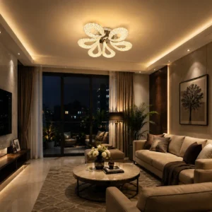 Luminara Petal Chandelier with remote color changing
