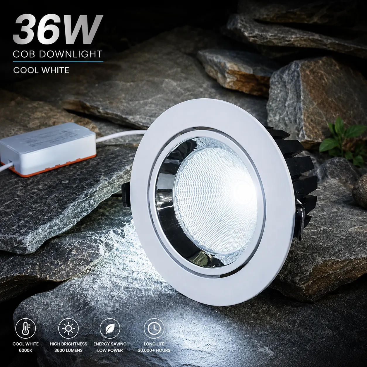 LX 36watt cob white