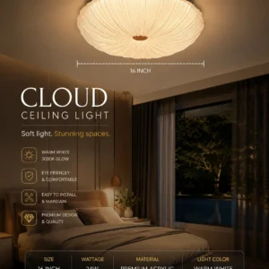 Cloud ceiling light 3c