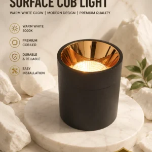 LX 18watt surface cob warm white