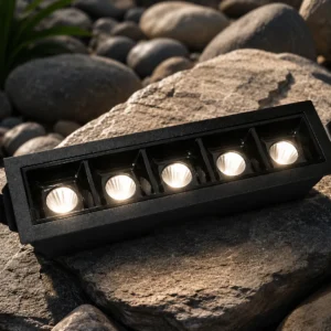 LX linear 5*2 watt black natural white