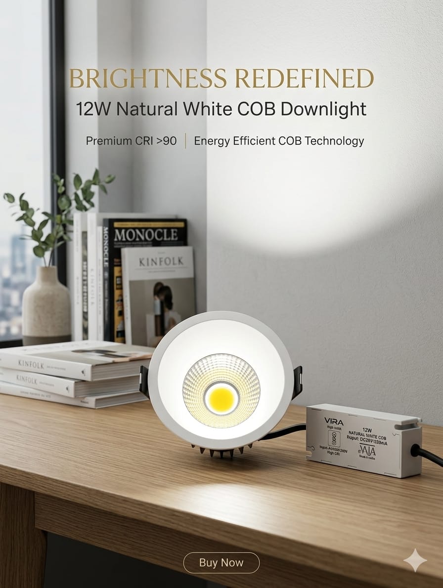VIVA 12watt natural white cob
