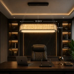 Royal Ember Crystal Hanging Light 3c