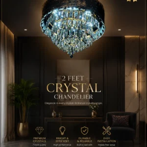 Black Royale Chandelier 3c