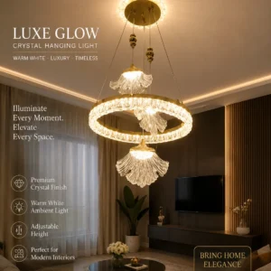 luxe glow hanging light 3c