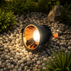 Glowmax 12watt blackrosegold deep cob natural white