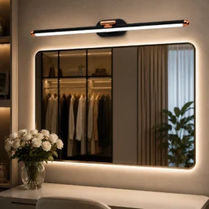 LX 12watt mirror light 3c black rosegold