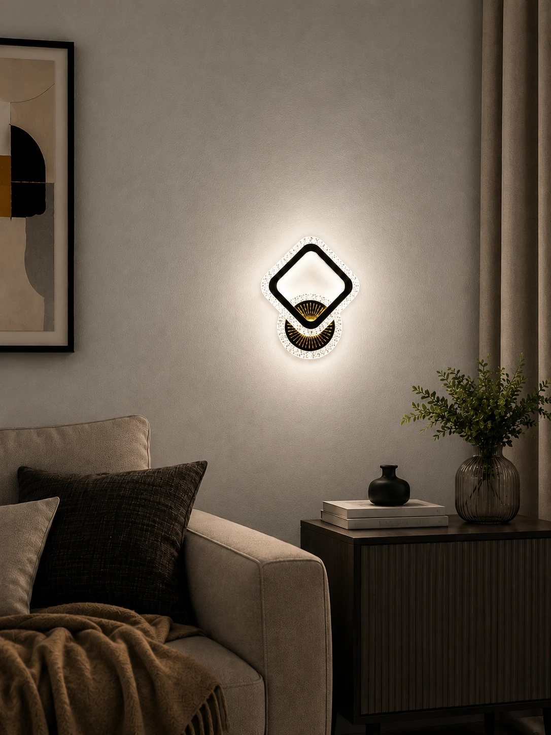 LumiEdge Crystal Wall Light 3c (6k/4k/3k) - Image 3