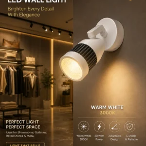 LX 30watt wall light warm white