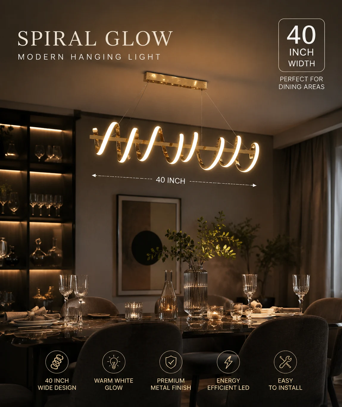 spiral glow hanging 3c