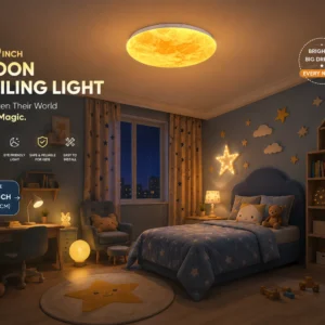 Moon ceiling light 3c