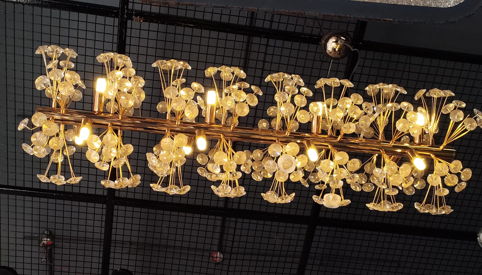 crystal bloom chandelier (3feet width) - Image 2