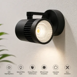 LX 30watt wall light natural white