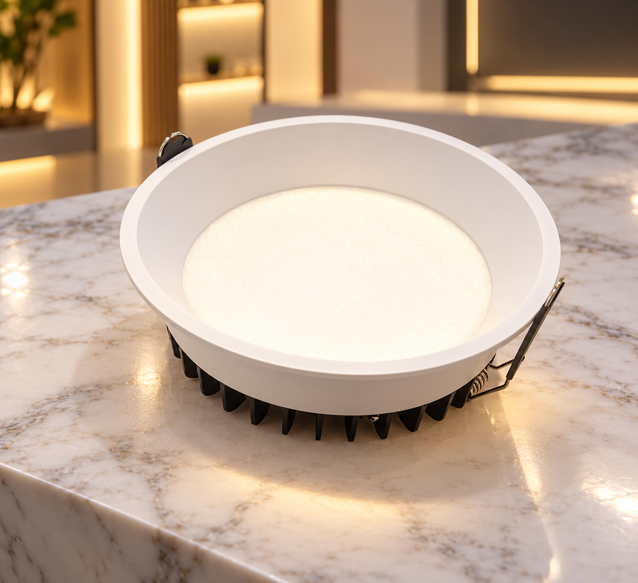 litbec 18w downlight natural white